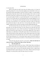 Phân tích tình hình tài chính của công ty TNHH thanh nhàn tại thừa thiên huế 