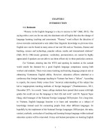EFL 3rd year students awareness of CEFR requirements in learning listening at hue university of foreign languages (HUFL) 