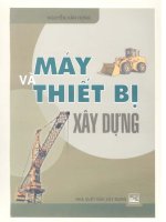 GIÁO TRÌNH MÁY VÀ THIẾT BỊ XÂY DỰNG
