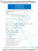 Bài toán về góc có đáp án thầy nguyễn bá tuấn 