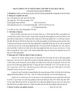 Nghiên cứu ảnh hưởng của quá trình tích tụ đất nông nghiệp đến sử dụng đất tại tỉnh nam định (TT)