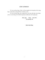 Nghiên cứu chuỗi giá trị lợn thịt ở huyện lệ thủy, tỉnh quảng bình 