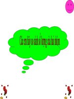 Bài giảng Toán 1 Chương 1 bài 3: Hình vuông, hình tròn