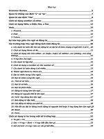 TOEFL grammar NGỮ PHÁP TIẾNG ANH