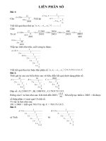 BAI GIANG LIÊN PHÂN số