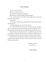 Nâng cao chất lượng tín dụng tại ngân hàng chính sách xã hội tỉnh quảng trị 