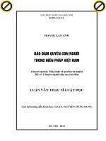 Bảo đảm quyền con người trong hiến pháp 