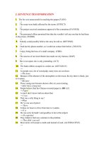 Bài tập viết lại câu cực hay + Key