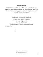 Nghiên cứu hoàn thiện công nghệ khoan thân nhánh giếng khoan khai thác đường kính nhỏ tại bể cửu long nhằm tăng cường thu hồi dầu CHUYÊN ĐỀ SỐ 6.15 Nghiên cứu đánh giá và lựa chọn các thiết bị phụ trợ khác