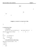 Báo cáo thực tập cao đẳng Tổng quan về máy vi tính - Huỳnh Trần Sơn