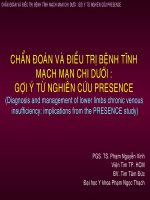 cd va dt benh tinh mach man chi duoi nc presence 