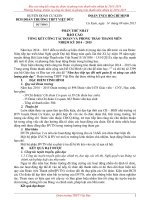 van kien dai hoi doan truong 2015  2016