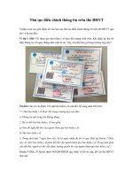 Thủ tục điều chỉnh thông tin trên thẻ BHYT