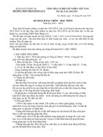 Mau ke hoach day them  mon toán khoi 12 và khối 11