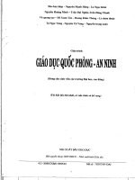 Giáo trình giáo dục quốc phòng an ninh toàn tập