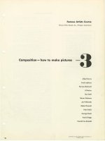 Bản chất của quá trình vẽ tranh  Composition artists course