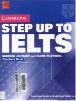 Cambridge STEP UP TO IELTS teachers book(2004)