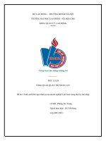 Đề tài: Chính sách Đãi ngộ nhân sự của doanh nghiệp Việt Nam trong thời kỳ hội nhập