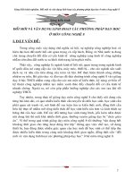 Đổi mới phương pháp dạy học công nghệ 8