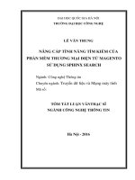 Nâng cấp tính năng tìm kiếm của phần mềm thương mại điện tử magento sử dụng sphinx search (tt) 