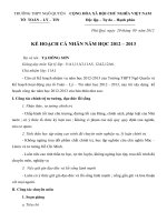 KE HOACH CA NHAN 2016 2017