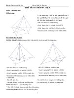 Bài tập thể tích khối đa diện