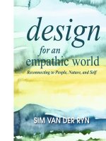 Design for an empathic world , reconnecting to people, nature, and self