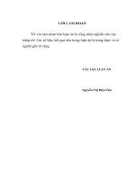 Hoàn thiện kế toán chi phí sản xuất và giá thành sản phẩm phần mềm trong các doanh nghiệp sản xuất phần mềm ở Việt Nam hiện nay