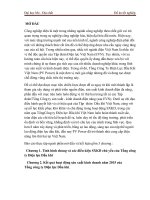 Báo cáo thực tập: Kết quả hoạt động sản xuất kinh doanh năm 2015 của Tổng công ty Điện lực Dầu khí.