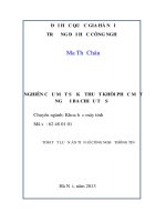 Luận án tiến sĩ nghiên cứu một số kỹ thuật khôi phục mặt người ba chiều từ sọ (tt) 