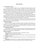 Luận án tiến sĩ phát triển một số phương pháp lọc thông tin cho hệ tư vấn (TT) 