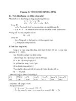 TÍNH SƠ ĐỒ ĐỊNH LƯỢNG