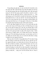 Luận án tiến sĩ chế tạo vật liệu cdsecds cấu trúc nano dạng tetrapod và nghiên cứu tính chất quang của chúng (TT) 