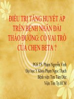 dt THA tren bn DTD co vai tro cua chen beta 