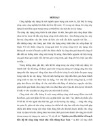 Nghiên Cứu Điều Khiển Kế Hoạch Tiến Độ Thi Công Công Trình Nhà Viễn Thông Kon Tum