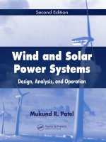Wind and power solar system