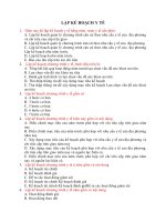 LẬP kế HOẠCH y tế 