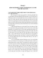 Giáo trình phương pháp hình thành biểu tượng toán học sơ đẳng cho trẻ mầm non phần 2 