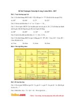 Đề thi Violympic Toán lớp 8 vòng 2 năm 2016 - 2017