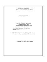 THỦ TỤC XÉT HỎI VÀ TRANH LUẬN TẠI PHIÊN TÒA SƠ THẨM TRONG TỐ TỤNG HÌNH SỰ VIỆT NAM