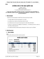 đề thi tin học ĐH Khoa học tự nhiên