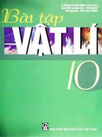 Bài tập vật lí 10 phần 1   lương duyên bình (chủ biên) 