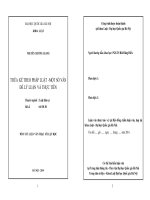 THỪA KẾ THEO PHÁP LUẬT -MỘT SỐ VẤN ĐỀ LÝ LUẬN VÀ THỰC TIỄN