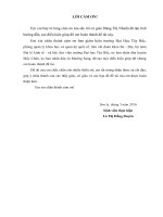 Tìm hiểu tri thức bản địa trong việc sử dụng và bảo vệ tài nguyên rừng của dân tộc thái tại xã mường sang, huyện mộc châu, tỉnh sơn la 