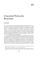 Concerted pericyclic reactions  from advanced organic chemistry