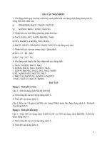 tổng hợp chương 1 tỏng chương trình hóa học lớp 11 trung học phổ thông. tài liệu chi tiết dễ dàng