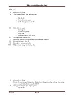 BÁO CÁO ĐỒ ÁN 1