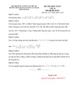 Đề thi (đề xuất) trại hè hùng vương lần thứ XII năm 2016 NGuyễn tất thành yên bái 