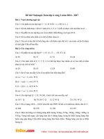 Đề thi Violympic Toán lớp 6 vòng 2 năm 2016 - 2017