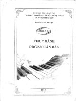 Thực hành organ căn bản 
